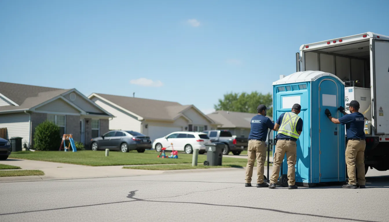 Standard Porta Potty Rentals in Morral, OH near me